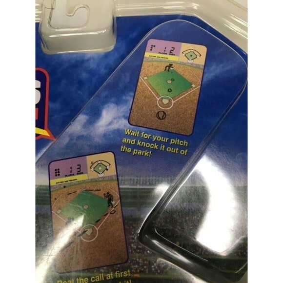 VTG Tiger Electronics Handheld Sports Feel Baseball 1998 Model 66-002 SEALED - Picture 6 of 6